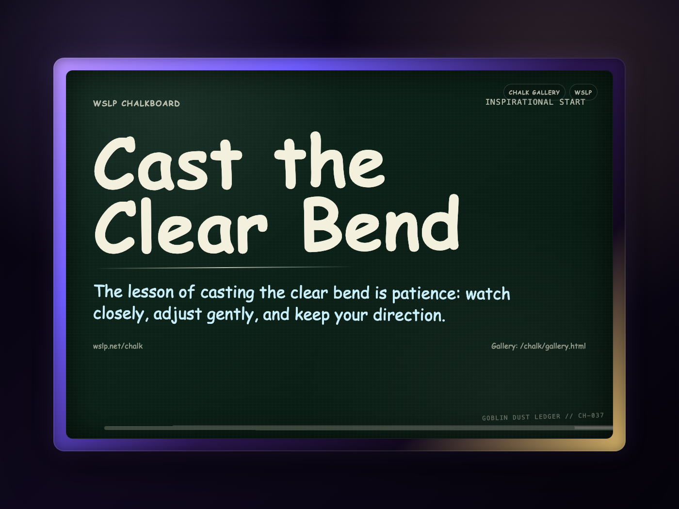 Quote of the day chalkboard preview