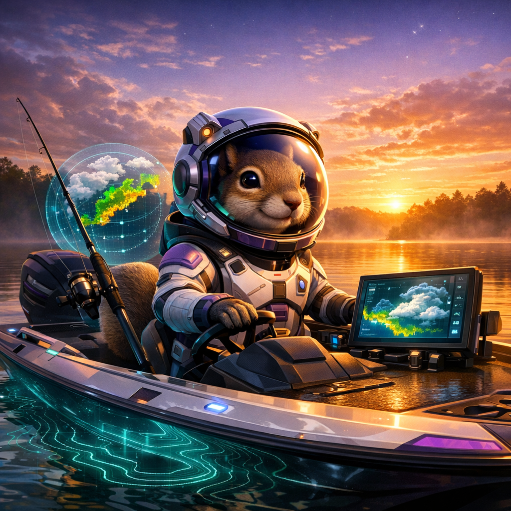 Space squirrel lake systems navigator for JiffyJim